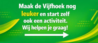banner zelf activiteit starten groen c