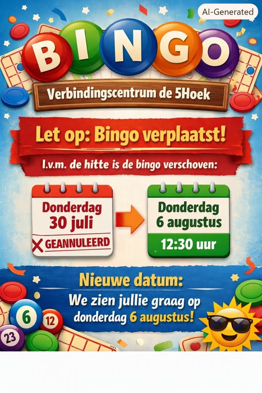 bingo vijfhoek
